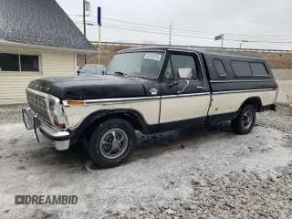 1978 Ford F-150 z VIN F15HCCF1256, wystawiony jako Copart lot #45243915 z przebiegiem 90 974 mil mil oraz Czysty tytuł • Clean title. Historia ofert i sprzedaży dostępna na DreamBid. Obrazek 1.