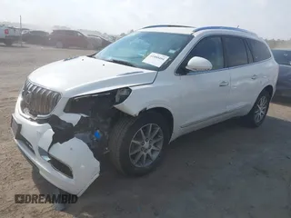 2014 Buick Enclave Leather with VIN 5GAKRBKDXEJ347686, listed as a IAAI auction lot 41480404 with 162,949 mi miles and . Bid and sale history available at carsss.com. Image 17.