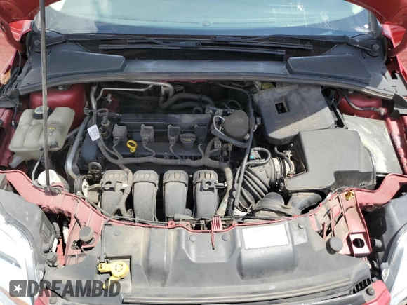 2012 Ford Focus SE with VIN 1FAHP3F29CL260334, listed as a Copart auction lot 60938445 with 166,806 mi miles and Salvage title. Bid and sale history available at DreamBid. Image 11.