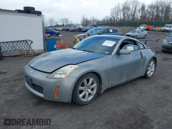 2005 Nissan 350Z Touring with VIN JN1AZ34E85M652465, listed as a IAAI auction lot 41418161 with 153,099 mi miles. Bid and sale history available at carsss.com. Image 17.