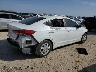 2017 Hyundai Elantra SE with VIN 5NPD74LF4HH203962, listed as a Copart auction lot 47894505 with 93,867 mi miles and Salvage Title. Bid and sale history available at carsss.com. Image 3.