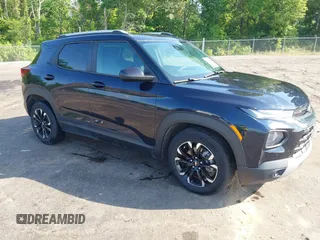 2021 Chevrolet TrailBlazer LT with VIN KL79MPSL9MB117658, listed as a IAAI auction lot 42076453 with 53,530 mi miles and . Bid and sale history available at DreamBid. Image 1.