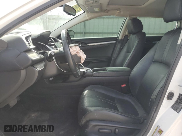 2018 Honda Civic EX-L with VIN JHMFC1F77JX034729, listed as a Copart auction lot 49603095 with 95,402 mi miles and Salvage Title. Bid and sale history available at DreamBid. Image 7.