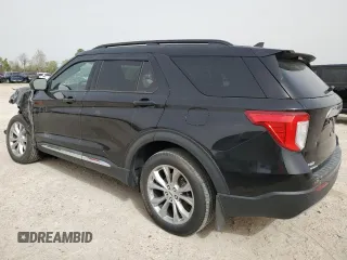 2022 Ford Explorer XLT with VIN 1FMSK8DH0NGB62870, listed as a Copart auction lot 48729215 with 0 mi miles and Salvage Title. Bid and sale history available at carsss.com. Image 2.