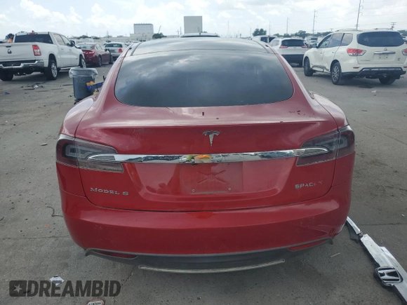 2013 Tesla Model S with VIN 5YJSA1AG7DFP12228, listed as a Copart auction lot 60040665 with 87,674 mi miles and Clean title. Bid and sale history available at DreamBid. Image 6.