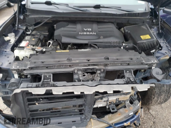 2018 Nissan Titan Pro-4X z VIN 1N6AA1E55JN505223, wystawiony jako Copart lot #85542844 z przebiegiem 113 601 mil mil oraz Szkoda całkowita • Salvage title. Historia ofert i sprzedaży dostępna na DreamBid. Obrazek 12.