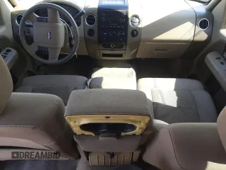 2006 Ford F-150 XLT with VIN 1FTPW12556KB24158, listed as a Copart auction lot 58204215 with 156,338 mi miles and Salvage title. Bid and sale history available at DreamBid. Image 8.