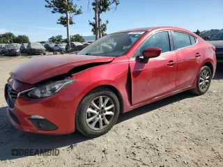 2016 Mazda 3 i Touring with VIN JM1BM1W78G1345952, listed as a Copart auction lot 57470425 with 46,341 mi miles and Salvage title. Bid and sale history available at DreamBid. Image 1.