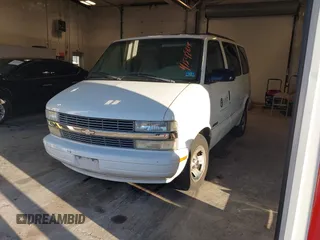 2002 Chevrolet Astro with VIN 1GNDM19X32B146063, listed as a IAAI auction lot 41595819 with 77,364 mi miles. Bid and sale history available at carsss.com. Image 2.