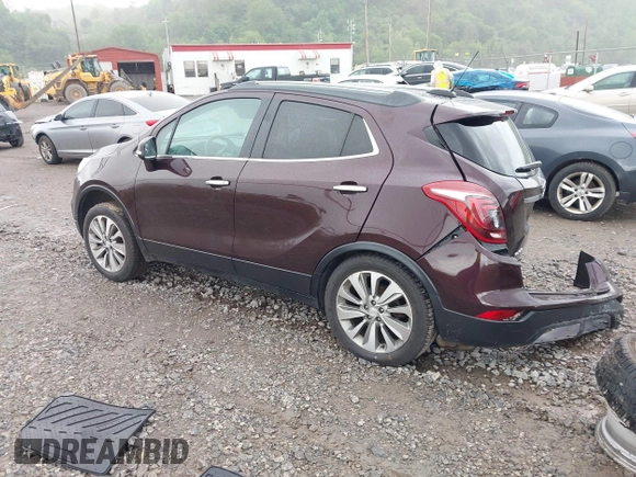 2017 Buick Encore Preferred with VIN KL4CJESB6HB232974, listed as a IAAI auction lot 42205355 with 52,291 mi miles and . Bid and sale history available at DreamBid. Image 3.