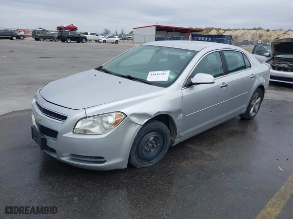 2012 Chevrolet Malibu LT w/1LT with VIN 1G1ZC5E01CF176831, listed as a IAAI auction lot 41416286 with 92,729 mi miles. Bid and sale history available at carsss.com. Image 18.