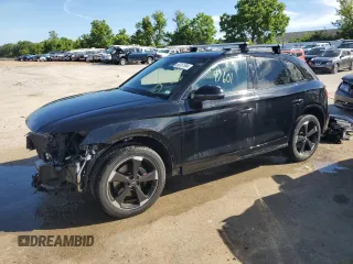 2020 Audi SQ5 Prestige with VIN WA1C4AFY5L2058550, listed as a Copart auction lot 58251994 with 47,601 mi miles and Salvage Title. Bid and sale history available at carsss.com. Image 1.