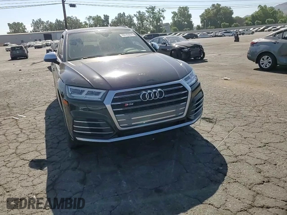 2018 Audi SQ5 Premium Plus with VIN WA1A4AFY6J2211473, listed as a Copart auction lot 60743074 with Not Provided miles and Salvage Title. Bid and sale history available at DreamBid. Image 12.