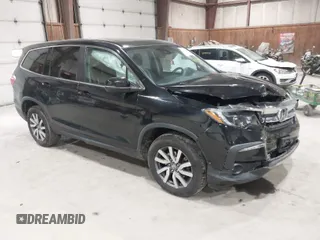2020 Honda Pilot EX-L z VIN 5FNYF6H56LB016620, wystawiony jako IAAI lot #41918665 z przebiegiem 118 140 mil mil oraz . Historia ofert i sprzedaży dostępna na DreamBid. Obrazek 1.