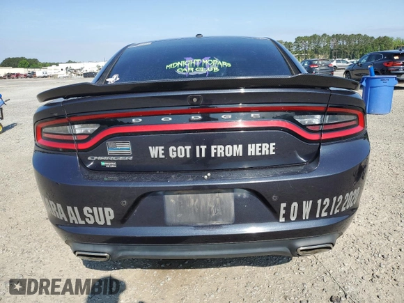 2019 Dodge Charger SXT z VIN 2C3CDXBG5KH696099, wystawiony jako Copart lot #55738275 z przebiegiem 107 968 mil mil oraz Szkoda całkowita • Salvage title. Historia ofert i sprzedaży dostępna na DreamBid. Obrazek 6.