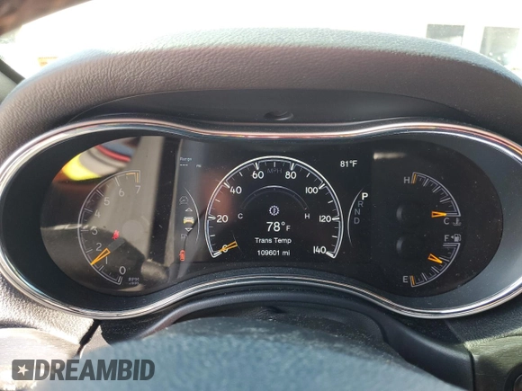 2018 Jeep Grand Cherokee Laredo with VIN 1C4RJFAG2JC117744, listed as a Copart auction lot 60881105 with 109,601 mi miles and Salvage title. Bid and sale history available at DreamBid. Image 9.