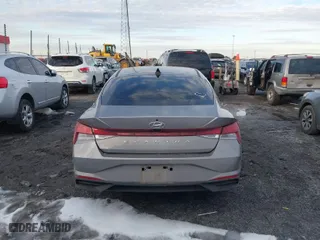 2021 Hyundai Elantra SEL with VIN KMHLM4AG3MU107316, listed as a IAAI auction lot 41274318 with 82,355 mi miles. Bid and sale history available at carsss.com. Image 16.