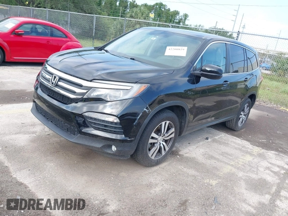 2016 Honda Pilot EX-L with VIN 5FNYF5H59GB025778, listed as a IAAI auction lot 42200829 with 85,556 mi miles and . Bid and sale history available at DreamBid. Image 2.