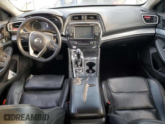 2018 Nissan Maxima S with VIN 1N4AA6AP3JC395054, listed as a Copart auction lot 47138095 with 132,069 mi miles and Salvage Title. Bid and sale history available at DreamBid. Image 8.