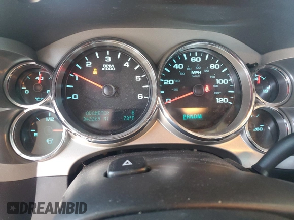 2013 GMC Sierra 1500 SLE z VIN 1GTR1VE01DZ263612, wystawiony jako Copart lot #58094935 z przebiegiem 342 269 mil mil oraz Szkoda całkowita • Salvage title. Historia ofert i sprzedaży dostępna na DreamBid. Obrazek 9.