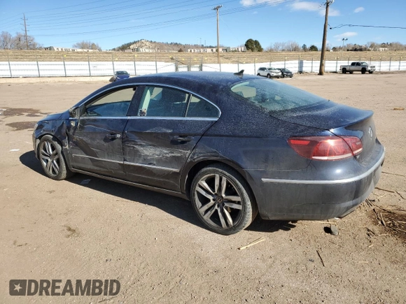 2013 Volkswagen CC Lux with VIN WVWRP7AN6DE513686, listed as a Copart auction lot 88758115 with 63,619 mi miles and Salvage Title. Bid and sale history available at carsss.com. Image 2.