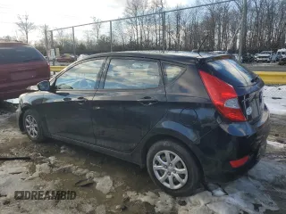 2014 Hyundai Accent GS with VIN KMHCT5AE8EU165981, listed as a Copart auction lot 88090345 with 160,648 mi miles and Salvage title. Bid and sale history available at DreamBid. Image 2.
