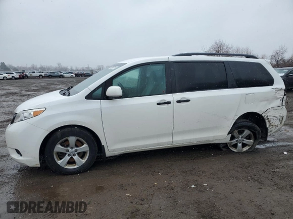 2017 Toyota Sienna L with VIN 5TDZZ3DC0HS779525, listed as a Copart auction lot 52687115 with 372,129 mi miles and Clean Title. Bid and sale history available at DreamBid. Image 1.