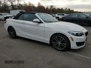 2020 BMW 2 Series 230i xDrive with VIN WBA2K1C08L7F93803, listed as a Copart auction lot 78156664 with 76,814 mi miles and Salvage Title. Bid and sale history available at carsss.com. Image 4.