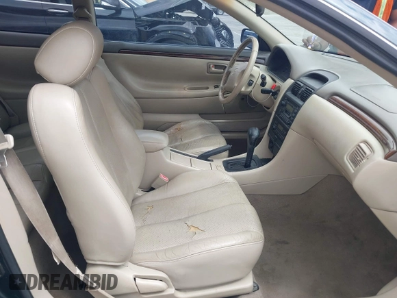 1999 Toyota Solara SE with VIN 2T1CF22P7XC150690, listed as a IAAI auction lot 42051493 with 251,411 mi miles. Bid and sale history available at carsss.com. Image 5.