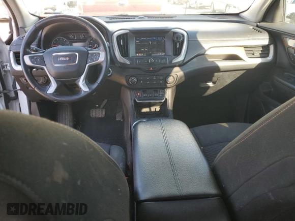 2018 GMC Terrain SLE with VIN 3GKALTEVXJL363335, listed as a Copart auction lot 49911575 with 100,628 mi miles and Salvage Title. Bid and sale history available at carsss.com. Image 8.