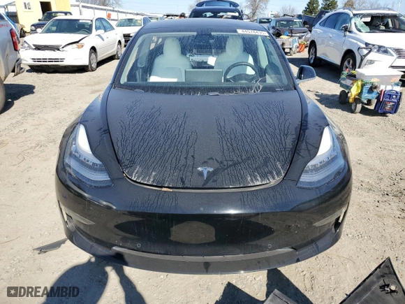2020 Tesla Model 3 Standard Range Plus with VIN 5YJ3E1EA4LF806743, listed as a Copart auction lot 44578435 with 35,113 mi miles and Salvage Title. Bid and sale history available at carsss.com. Image 5.