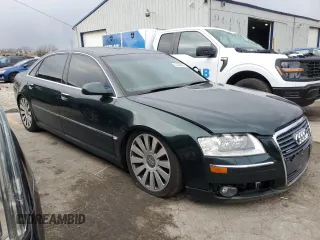 2007 Audi A8 L 4.2L with VIN WAUMV44E47N020858, listed as a Copart auction lot 81004994 with 0 mi miles and Clean Title. Bid and sale history available at carsss.com. Image 4.