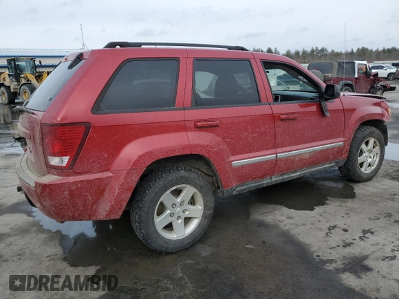 2010 Jeep Grand Cherokee Laredo with VIN 1J4PR4GKXAC120224, listed as a Copart auction lot 88764805 with 153,742 mi miles and Salvage Title. Bid and sale history available at carsss.com. Image 3.