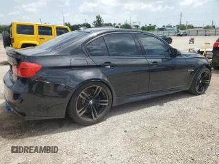 2015 BMW M3 with VIN WBS3C9C52FP804311, listed as a Copart auction lot 58185433 with 62,541 mi miles. Bid and sale history available at carsss.com. Image 3.