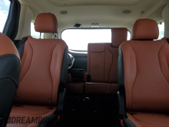 2023 Kia Carnival SX with VIN KNDNE5H35P6222267, listed as a Copart auction lot 45016015 with 45,810 mi miles and Non Repairable. Bid and sale history available at carsss.com. Image 10.
