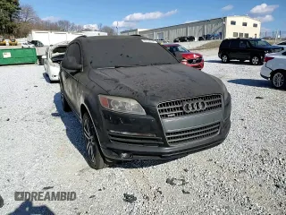 2007 Audi Q7 Premium with VIN WA1BV74L47D018456, listed as a Copart auction lot 85558234 with 0 mi miles and Salvage Title. Bid and sale history available at carsss.com. Image 11.