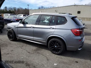 2017 BMW X3 xDrive28i with VIN 5UXWX9C31H0W70912, listed as a Copart auction lot 48392275 with 69,908 mi miles and Salvage Title. Bid and sale history available at DreamBid. Image 2.
