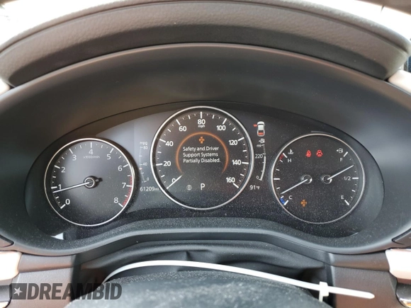 2020 Mazda 3 Premium with VIN JM1BPAEM8L1169106, listed as a Copart auction lot 63565875 with 61,209 mi miles and Salvage title. Bid and sale history available at DreamBid. Image 9.