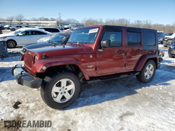 2008 Jeep Wrangler Unlimited Sahara with VIN 1J4GA59158L626362, listed as a Copart auction lot 87647045 with 179,547 mi miles and Non repairable. Bid and sale history available at DreamBid. Image 1.