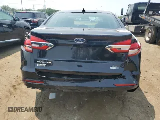 2020 Ford Fusion SE with VIN 3FA6P0T94LR247709, listed as a Copart auction lot 59263695 with 45,392 mi miles and Salvage title. Bid and sale history available at DreamBid. Image 6.