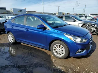 2021 Hyundai Accent SE with VIN 3KPC24A6XME142788, listed as a Copart auction lot 39705524 with 62,003 mi miles. Bid and sale history available at carsss.com. Image 4.