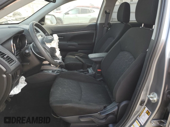 2022 Mitsubishi Outlander ES with VIN JA4APUAU8NU021052, listed as a Copart auction lot 48695825 with 57,554 mi miles and Salvage title. Bid and sale history available at DreamBid. Image 7.