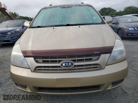 2008 Kia Sedona LX with VIN KNDMB233186251289, listed as a Copart auction lot 74317094 with 0 mi miles and Non Repairable. Bid and sale history available at carsss.com. Image 5.