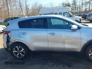2020 Kia Sportage LX with VIN KNDPMCAC0L7731701, listed as a IAAI auction lot 41417062 with 63,266 mi miles. Bid and sale history available at carsss.com. Image 13.