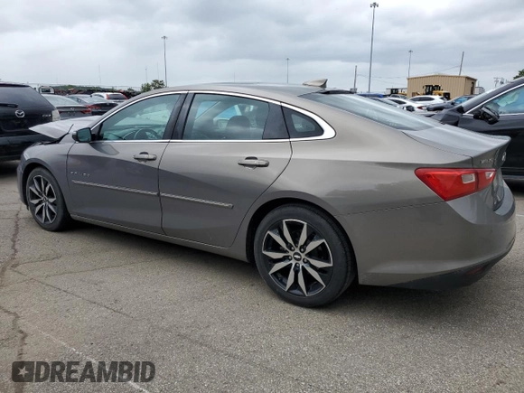 2018 Chevrolet Malibu LT with VIN 1G1ZD5ST1JF252315, listed as a Copart auction lot 57168245 with 75,350 mi miles and Salvage title. Bid and sale history available at DreamBid. Image 2.