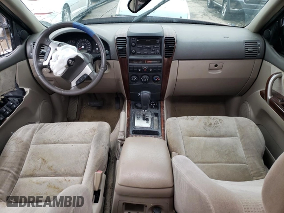 2006 Kia Sorento LX with VIN KNDJD733765524331, listed as a Copart auction lot 80685693 with Not Provided miles and Non Repairable. Bid and sale history available at carsss.com. Image 8.