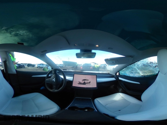 2023 Tesla Model 3 z VIN 5YJ3E1EA4PF505850, wystawiony jako IAAI lot #41310597 z przebiegiem 70 211 mil mil oraz . Historia ofert i sprzedaży dostępna na DreamBid. Obrazek 18.