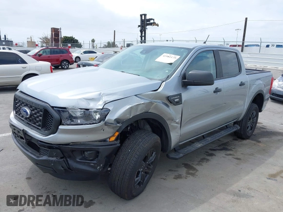 2023 Ford Ranger XL with VIN 1FTER4EH6PLE34529, listed as a IAAI auction lot 41981175 with 3,833 mi miles and . Bid and sale history available at DreamBid. Image 2.