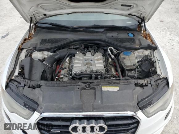 2013 Audi A6 3.0T Prestige with VIN WAUHGAFC4DN087090, listed as a Copart auction lot 50656785 with 194,403 mi miles and Clean Title. Bid and sale history available at carsss.com. Image 11.