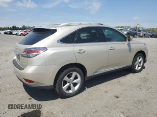 2013 Lexus RX 350 with VIN 2T2BK1BA5DC219848, listed as a Copart auction lot 53986685 with 154,784 mi miles and Salvage Title. Bid and sale history available at DreamBid. Image 3.